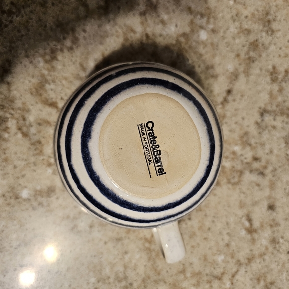 Crate and Barrel Striped Mugs (set of two) - Picture 2 of 3